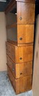 Victorian Oak Stacking File Cabinet