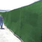 Dark Green Privacy Shade Net     Mesh Tarp W  Reinforced Grommets