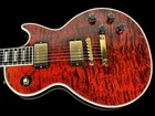 2014 Gibson Les Paul Custom  Quilt Top Custom Shop   Transparent Red