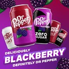 Dr Pepper Blackberry Zero Sugar Soda Pop 12 Fl Oz 12 Pack Cans - Free Shipping