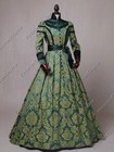 Renaissance Faire Lady Medieval Game Of Thrones Regal Queen Dress Ball Gown C021