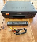 Sony Slv-n50 Vcr Player Vhs Recorder W Remote   Av Cable - Tested Works Great