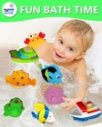 Best Bath Toys For Kids Ages 1-3 - Mold Free Toy Babies 6-12 Months Toddler Pool