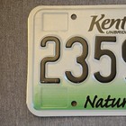 Kentucky Nature s Finest Hummingbird Specialty License Plate 