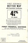 First Federal Saver Magazine 1966 Savings Loan Kalamazoo Whitehurst Engler Ozark