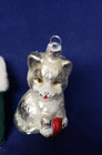 Cat  Ornaments Lot Of 3 Includes Enesco