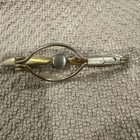 Vintage Airplane Propeller Tie Clip Pin Bar By Swank