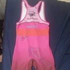 2026 Fargo Hawaii Wrestling Singlet Pink Size Medium