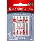 Singer Sewing Machine Genuine Needles 2020 Size 18 Heavy Duty  5  Needles