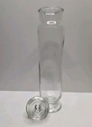 Vintage Apothecary Glass Jar W Lid Pharmacy Bottle Clear Glass Pedestal