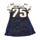 Matt Keneley La Xtreme 2001 Game Used Home Jersey  75 Size 52  2