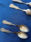 Set Of 4  72 68g  Antique Sterling Silver Teaspoons     H a  Bedel Jackson Ohio