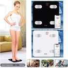 Us Digital Bathroom Scales 400lb Body Weight Weighing Scale Lcd Electronic Clear