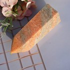 4 7  Sunstone Tower Crystal Point Healing Stone Joy Vitality Sacral Chakra Reiki