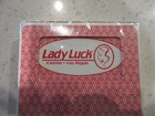 Lady Luck Casino Red Las Vegas Paulson Deck Of Playing Cards   Free Poker Chip