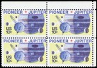 1556  Mint Nh 10   Large Color Shift Error Block - Space Stamps - Stuart Katz