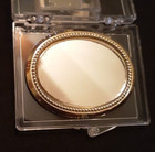 Vintage Lot Of 2 Chrysnbon - Gold-tone Mirror   Silver-tone Mirrored Vanity Tray