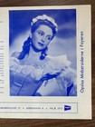 Wiener M  deln Willi Forst Anton Edthofer Dora K  1949 Danish Movie Press Release