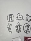 Vintage Makit   Bakit Christmas 9 Ornament  Suncatcher Frames Make It Bake It 