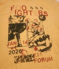 Foo Fighters 2026 Dave Grohl Birthday Xl  Shirt Los Angeles Forum Official Merch