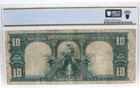 1901  10 Ten Dollars  bison  Legal Tender Note  Pcgs 15 Very Fine No Comments