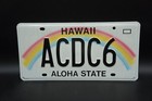 Hawaii Island Vanity License Plate - Acdc 6