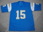 Ladd Mcconkey Unsigned Custom Powder Blue La Sewn New Football Jersey Size S-3xl