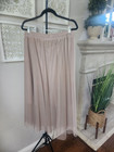 Vince Camuto Soft Taupe Maxi Tulle Skirt