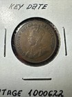 1923 Canada 1 Small Cent - Au  Key Date   Low Mintage