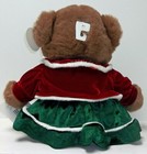 Walmart Teddy Bear Snowflake Teddy Girl 2007 Dan Dee Brown Bear Red Outfit 20 