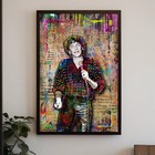 Barry Manilow 12x18in Poster  Barry Manilow Tribute Pop Art Free Shipping Us