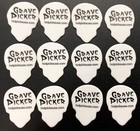 12 Pcs Skull Shaped Guitar Picks - Skulls - Hot Picks - 12 Pics - Grave Picker
