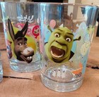 Shrek The Third Mcdonalds Complete Set Of 4 Collectible Glasses 2007 New 