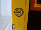 Vintage Marx Tin Barn And Cast-iron Arcade-type Fordson Farm Tractor Driver Toy