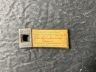 Vintage August 1952 Missouri Keychain License Plate Tag   563-127
