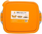 Dripez Bbq Prep Tub With Lid And Built-in Cutting Board Foldable Design Original