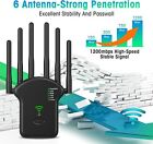 New 2024 Wifi Range Extender Amplifier Signal Booster 1200mbps Wireless Repeater
