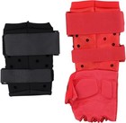 Roman Reigns Wwe Autographed Red Replica Glove Set