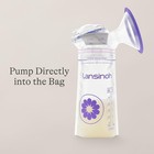 Lansinoh Breastmilk Storage Bags  6 Oz  100 Bags Super Strong   Presterilized