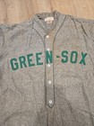 1937-1938 Greensburg Green Sox Game Worn Uniform Jersey Used Brooklyn Dodgers