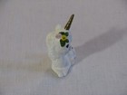 Vtg Ceramic Unicorn W baby Bird Figurine  Unmarked Rr