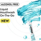 Listerine Cool Mint Alcohol Free Mouthwash Packets 30 Count Travel Size