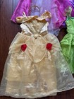 Lot Disney Princess Play Dress Up  Gowns Costumes   Jewelry For Girls Size 5 6