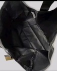The North Face Logo  Reusable Shopping Tote Bag Black l Nwt Ripstop 26 X 15 X 8