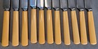 Lamson   Goodnow Set Of 11 Knives Celluloid Handle Antique 1930s Cutlery