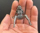 New Solid Brass Hot Sexy Girl Statue Art Beauty Model Decor Artworks Pendants