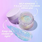 2 Pack Body Glitter Gel - Cosmetic-grade  Color Changing Christmas Glitter