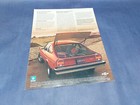 Vintage 1977 Vega Car Auto Dealer Brochure Chevy Chevrolet