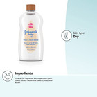 Johnsons Baby Oil  Mineral Oil Enriched With Shea Cocoa Butter 20 Fl  Oz