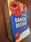 Vintage Junket    danish Dessert    Pudding Reynolds Wrap Box Salada Foods 1950s